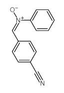 (4-cyanophenyl)methylidene-oxido-phenyl-azanium结构式