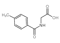 4-Methylhippuric acid Structure