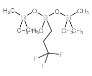 3-(3,3,3-trifluoropropyl)heptamethyltrisiloxane Structure