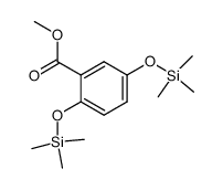 2,5-Bis[(trimethylsilyl)oxy]benzoic acid methyl ester structure