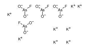 octapotassium,fluoro(dioxido)arsane结构式
