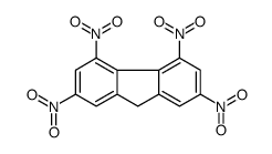 2,4,5,7-Tetranitro-9H-fluorene结构式