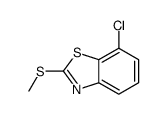 Benzothiazole, 7-chloro-2-(methylthio)- (7CI,8CI,9CI) structure