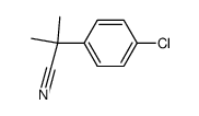 2-(4-chlorophenyl)-2-methylpropanenitrile图片