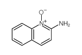 2-Quinolinamine,1-oxide Structure