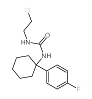 1-(2-chloroethyl)-3-[1-(4-fluorophenyl)cyclohexyl]urea Structure