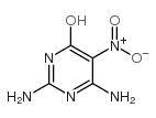 2,4-Diamino-6-hydroxy-5-nitropyrimidine structure