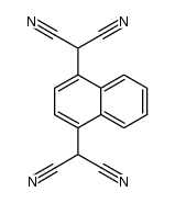 2,2'-(naphthalene-1,4-diyl)dimalononitrile Structure