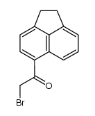 5(bromoacetyl)acenaphthene结构式