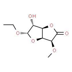 alpha-D-Glucofuranosiduronicacid,ethyl5-O-methyl-,gamma-lactone(9CI)结构式