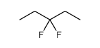 3,3-difluoropentane Structure