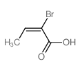 2-Butenoic acid, 2-bromo-, (E)- picture