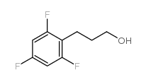 3-(2,4,6-TRIFLUORO-PHENYL)-PROPAN-1-OL structure