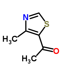 4-Methyl-5-acetyl thiazole Structure