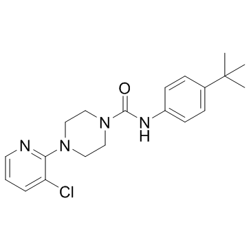 N-(4-叔丁苯基)-4-(3-氯吡啶-2-基)哌嗪-1-甲酰胺图片