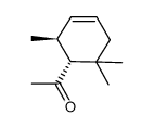 1-α-acetyl-2-β,6,6-trimethyl-3-cyclohexene Structure