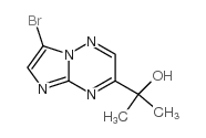 2-(3-溴咪唑并[1,2-b][1,2,4]-7-三嗪)丙烷-2-醇结构式