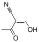 Butanenitrile, 2-(hydroxymethylene)-3-oxo- (9CI)结构式
