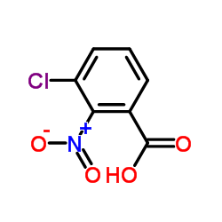 3-Chloro-2-nitrobenzoic acid structure