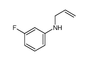 3-fluoro-N-prop-2-enylaniline结构式