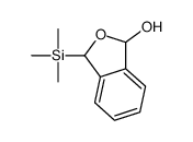 3-trimethylsilyl-1,3-dihydro-2-benzofuran-1-ol结构式