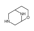 2-Oxa-7,9-diazabicyclo[3.3.1]nonane(9CI) structure