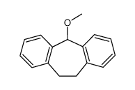 5-Methoxy-10.11-dihydro-5H-dibenzo[a,d]cyclohepten结构式