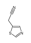 1,3-Thiazol-5-ylacetonitrile结构式