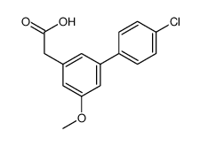 2-[3-(4-chlorophenyl)-5-methoxyphenyl]acetic acid结构式