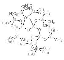 八(*基硅氧烷)倍半硅氧烷结构式