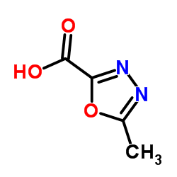 5-Methyl-1,3,4-oxadiazole-2-carboxylic acid Structure