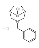 3-benzyl-8-methyl-3,8-diazabicyclo[3.2.1]octane结构式