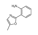 2-(2-aminophenyl)-5-methyloxazole结构式