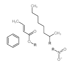 (2,3-dinitro-4-octan-2-yl-phenyl) (E)-but-2-enoate Structure