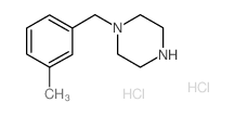 1-(3-甲基-苄基)-哌嗪双盐酸盐结构式