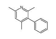 2,4,6-trimethyl-3-phenylpyridine结构式