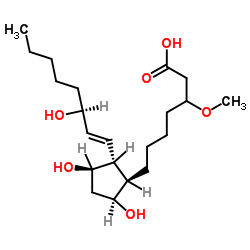 3-methoxy Prostaglandin F1α结构式