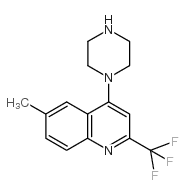 6-METHYL-4-PIPERAZINO-2-(TRIFLUOROMETHYL)QUINOLINE picture