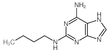 9H-Purine-2,6-diamine,N2-butyl- picture