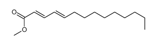 methyl tetradeca-2,4-dienoate结构式