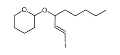 3S-(1-tetrahydropyran-2-yloxy)-1-iodooct-1E-ene Structure