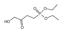 diethyl 3-oxo-4-hydroxybutyl-1-phosphonate Structure