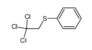 2,2,2-trichloroethyl phenyl sulfide Structure