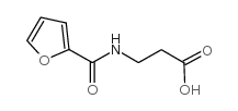 3-(2-FUROYLAMINO)PROPANOIC ACID structure