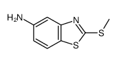 5-Benzothiazolamine,2-(methylthio)-(9CI)结构式