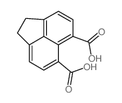 5,6-Acenaphthylenedicarboxylicacid, 1,2-dihydro- structure