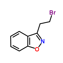 3-(2-溴乙基)苯并[d]异噻唑结构式