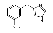 3-(1H-IMIDAZOL-4-YLMETHYL)-PHENYLAMINE Structure