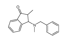 3-[benzyl(methyl)amino]-2-methyl-2,3-dihydroinden-1-one Structure