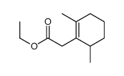 ethyl 2-(2,6-dimethylcyclohexen-1-yl)acetate结构式